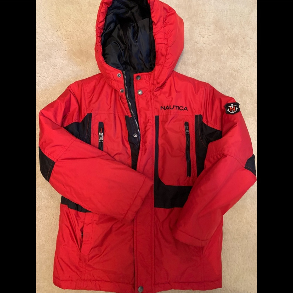 Like new boy Nautica winter jacket.